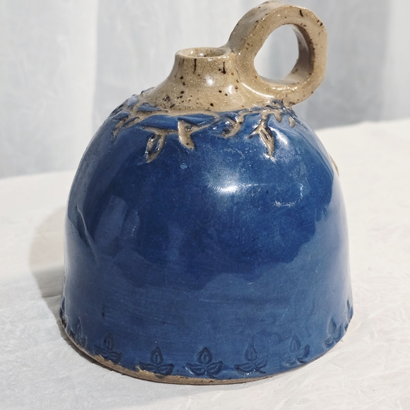 Handcrafted Ceramic in Rich Blue - Picture 3 of 5